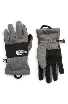 The North Face Kids' Sierra Etip Gloves in Tnf Medium Grey Heather