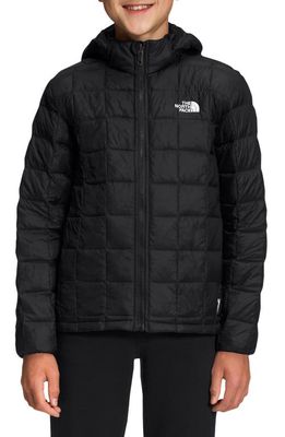 The North Face Kids' Thermoball Hooded jacket in Tnf Black
