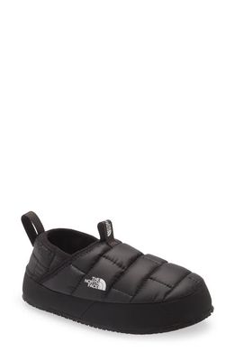 The North Face Kids' ThermoBall Traction II Convertible Slipper in Tnf Black/Tnf White