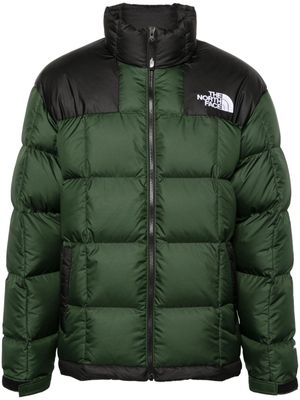 The North Face Lhotse colour-block puffer jacket - Green