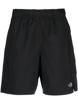The North Face logo-detail track shorts - Black