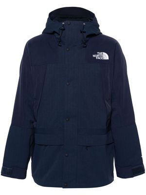 The North Face logo-embroidered cargo jacket - Blue