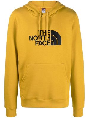 The North Face logo-print hoodie - Yellow