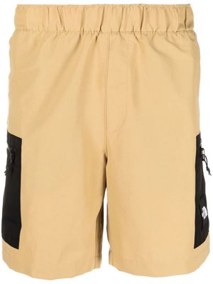 The North Face logo-print track shorts - Neutrals