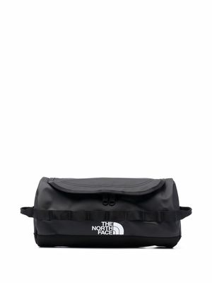 The North Face logo-print wash bag - Black