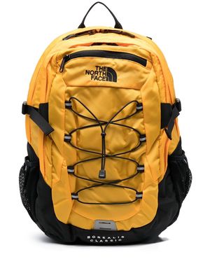 The North Face logo zipped backpack - Yellow