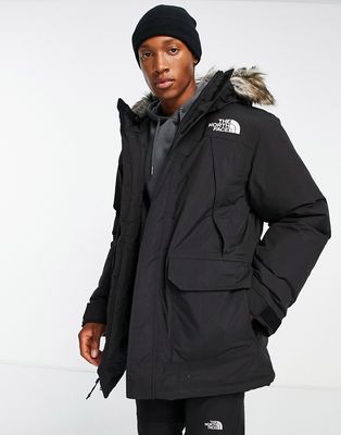 The North Face McMurdo parka with fur trim hood in black