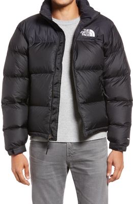 The North Face Men's 1996 Retro Nuptse 700 Fill Power Down Packable Jacket in Recycled Tnf Black