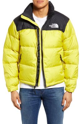 The North Face Men's Nuptse® 1996 Packable Quilted Down Jacket in Acid Yellow