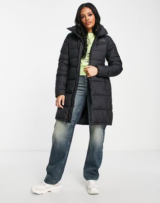 The North Face Metropolis parka coat in black