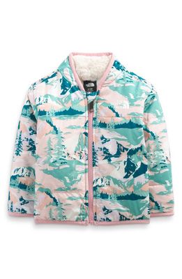 The North Face Mossbud Reversible Water Repellent Jacket in Wasabi Snow Peak Mntn
