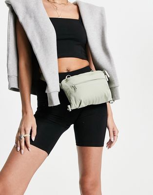 The North Face Never Stop fanny pack in light green