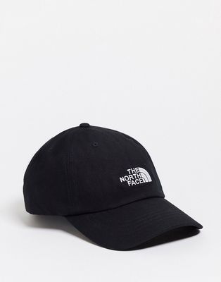The North Face Norm cotton cap in black