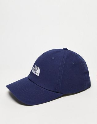 The North Face Norm cotton cap in navy