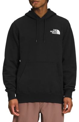 The North Face NSE Box Logo Graphic Hoodie in Tnf Black/Tnf White