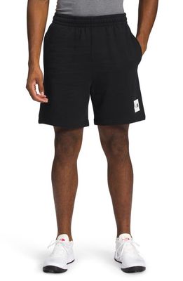 The North Face NSE Box Logo Shorts in Black/White