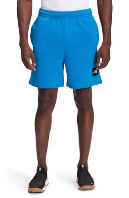 The North Face NSE Box Logo Shorts in Super Sonic Blue