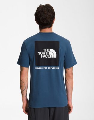 The North Face NSE box print T-shirt in brown
