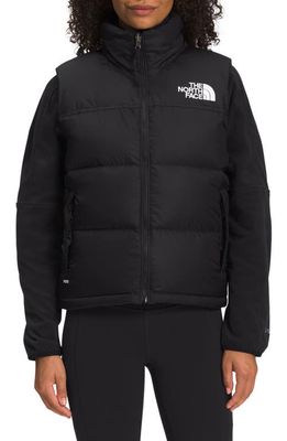 The North Face Nuptse 1996 Packable 700-Fill Power Down Vest in Recycled Tnf Black