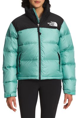 The North Face Nuptse 1996 Packable Quilted 700 Fill Power Down Jacket in Wasabi