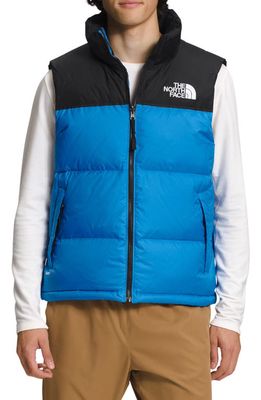 The North Face Nuptse 1996 Packable Quilted Down Vest in Super Sonic Blue