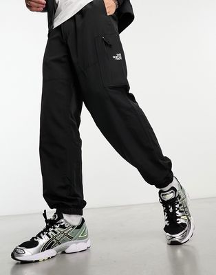 The North Face nylon sweatpants in black