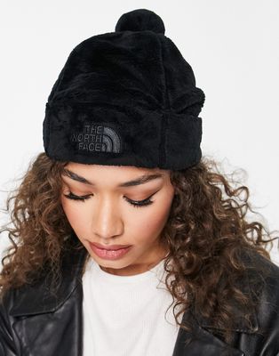 The North Face Osito faux fur beanie in black