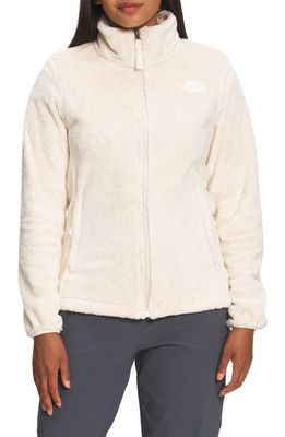 The North Face Osito Zip Fleece Jacket in Gardenia White