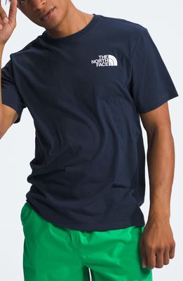 The North Face Places We Love Graphic T-Shirt in Summit Navy/Tnf White