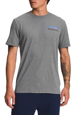 The North Face Places We Love Graphic T-Shirt in Tnf Medium Grey Heather