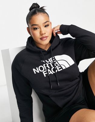 The North Face Plus Half Dome logo hoodie in black