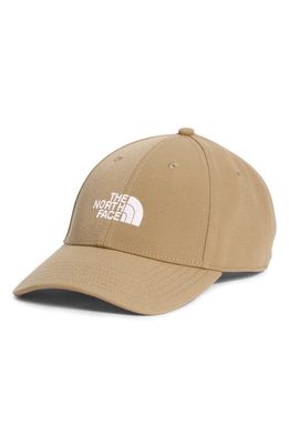 The North Face Recycled 66 Classic Baseball Cap in Khaki Stone