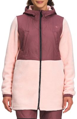 The North Face Royal Arch Parka in Wild Ginger/sand Pink/black