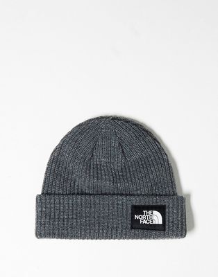 The North Face salty lined beanie in gray