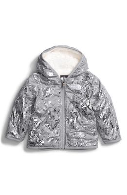 The North Face Shady Glade Reversible Water Repellent Hooded Jacket in Meld Grey Nature Metallic