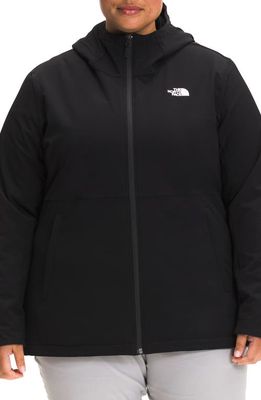 The North Face Shelbe Fleece Lined Hooded Jacket in Black