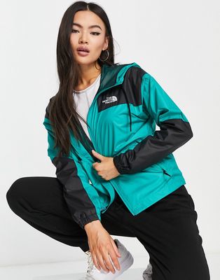 The North Face Sheru hooded jacket in green