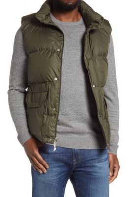 The North Face Sierra Down Vest in New Taupe Green