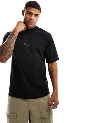 The North Face Stratus back print T-shirt in black