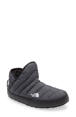 The North Face ThermoBall Traction Bootie in Phntm Gry Hthr Prnt/Tnf Blck