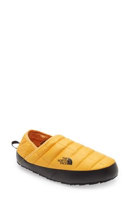 The North Face ThermoBall Traction Water Resistant Slipper in Summit Gold/Black