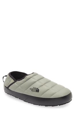 The North Face ThermoBall&trade; Traction Water Resistant Slipper in Tea Green/Tnf Black