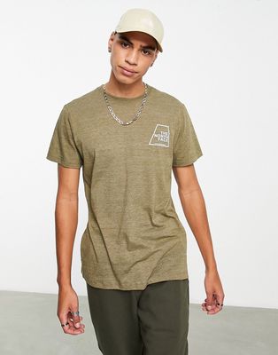 The North Face Tri-Blend T-shirt in gray-Green