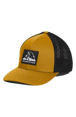 The North Face Truckee Fitted Trucker Hat in Arrowwood Yellow