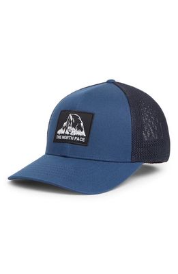 The North Face Truckee Fitted Trucker Hat in Shady Blue