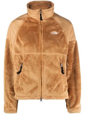 The North Face Versa panelled velour jacket - Brown
