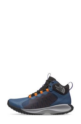 The North Face Wayroute FUTURELIGHT&trade; Waterproof Mid Hiking Boot in Shady Blue/Tnf Black