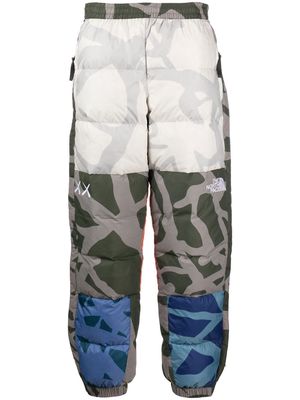 The North Face x KAWS Retro 1996 padded trousers - Green