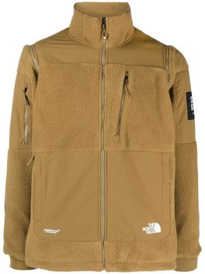 The North Face x Undercover Project zip-off fleece jacket - Brown