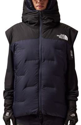 The North Face x Undercover SOUKUU Cloud Down Nuptse Hooded Vest in Tnf Black/Aviator Navy